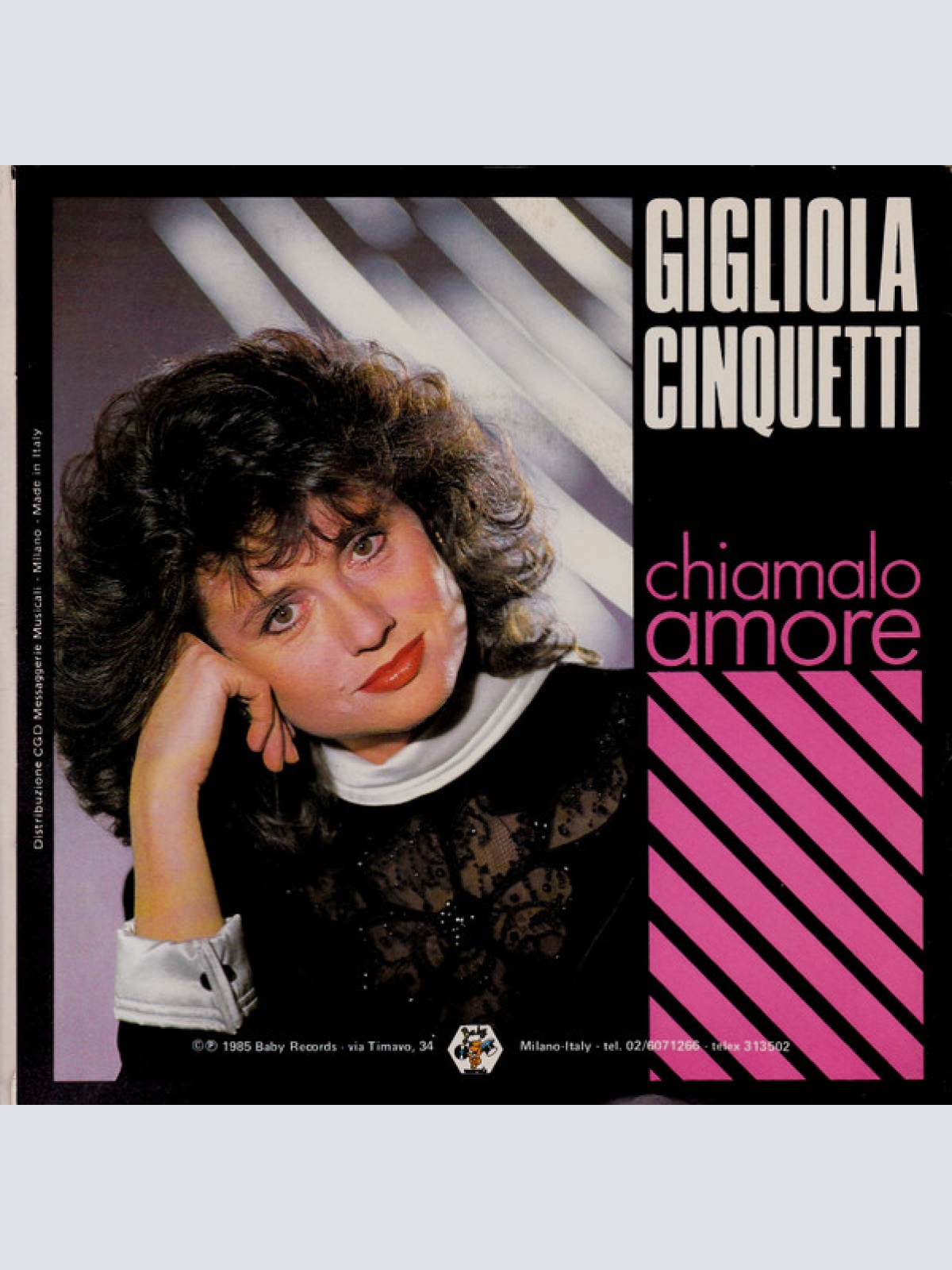 Vinyl / Gigliola Cinquetti - Chiamalo Amore