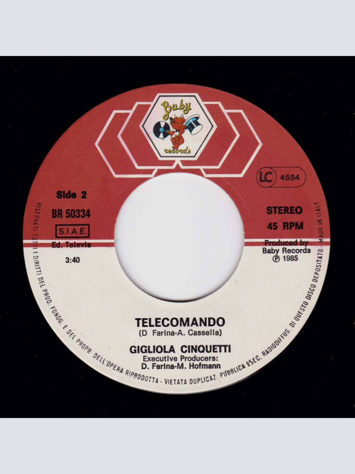 Vinyl / Gigliola Cinquetti - Chiamalo Amore