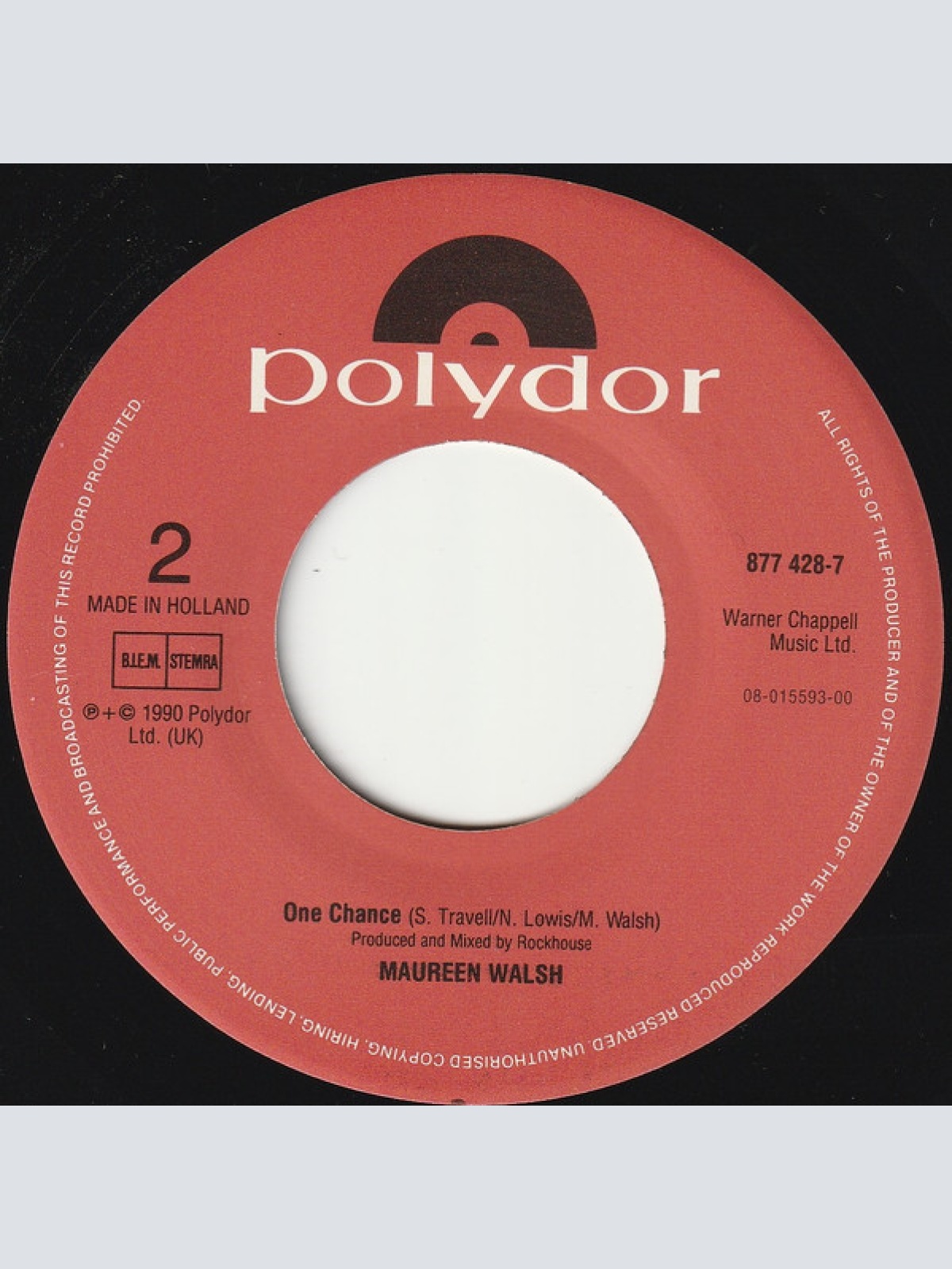 Vinyl / Maureen Walsh - Thinking Of You