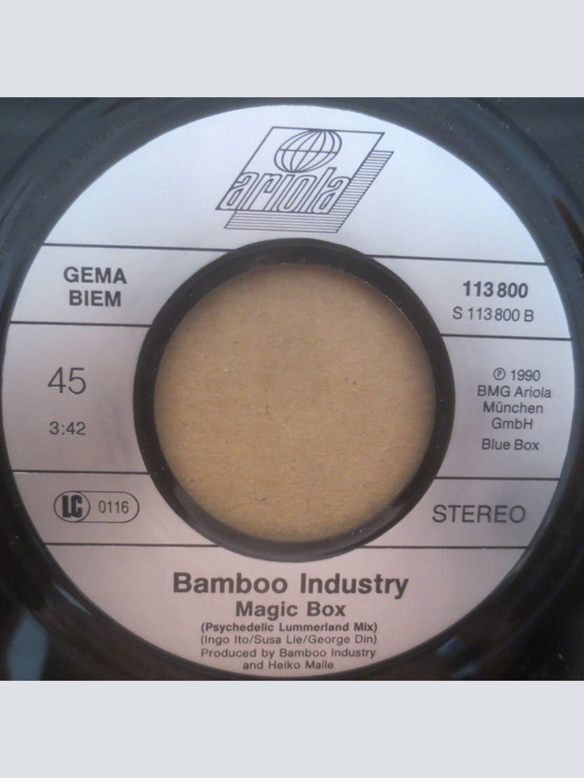 Vinyl / Bamboo Industry - Shake Hands With The Devil (Special Limited Radio Version)