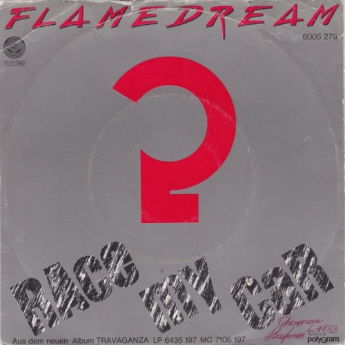 Vinyl / Flame Dream - Race My Car / Stay With Me