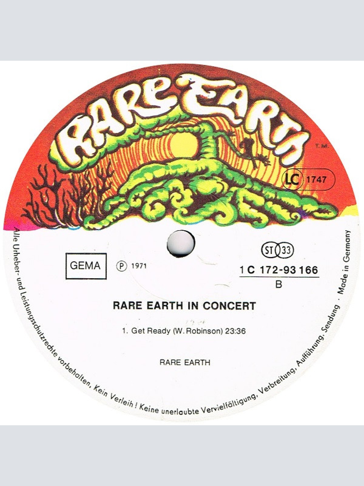 Vinyl / Rare Earth - Rare Earth In Concert