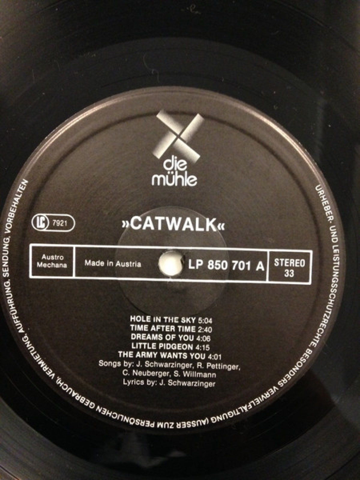 Vinyl / Catwalk (7) - Catwalk