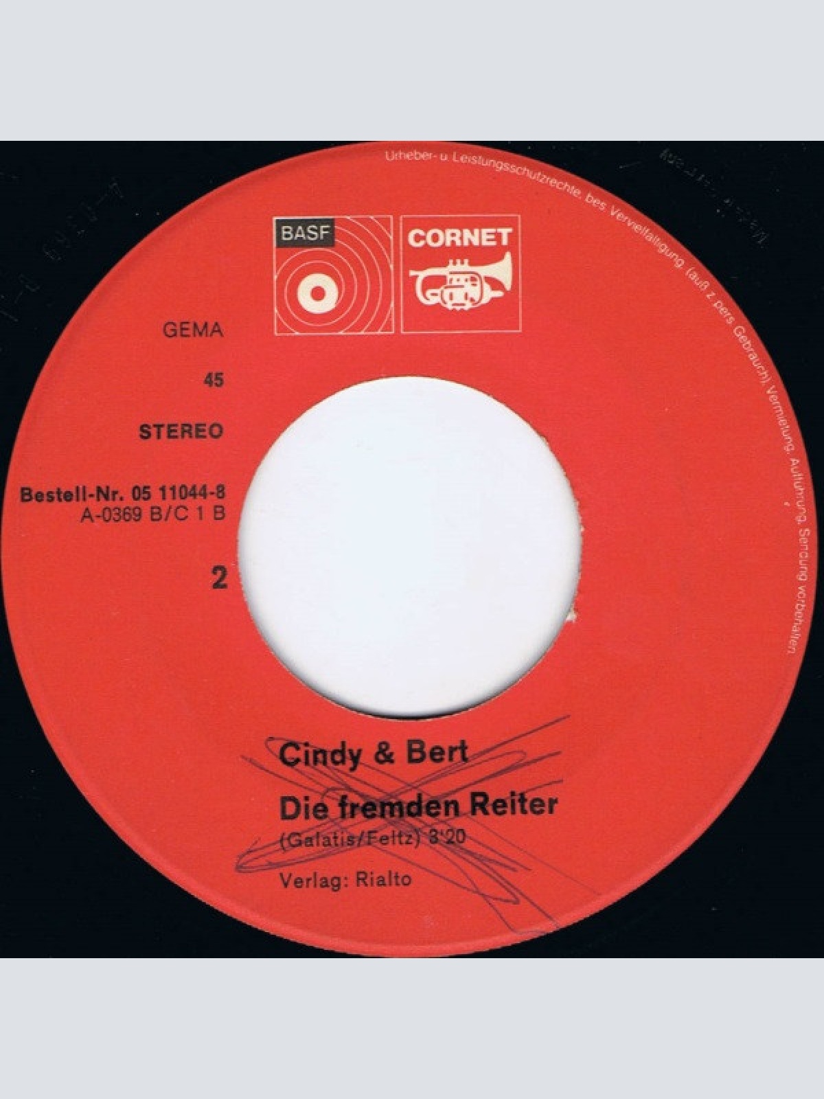 Vinyl / Cindy & Bert - Jeder Braucht Jeden