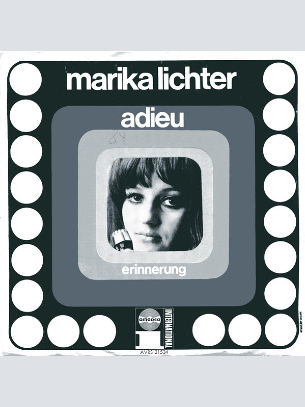 Vinyl / Marika Lichter - Adieu