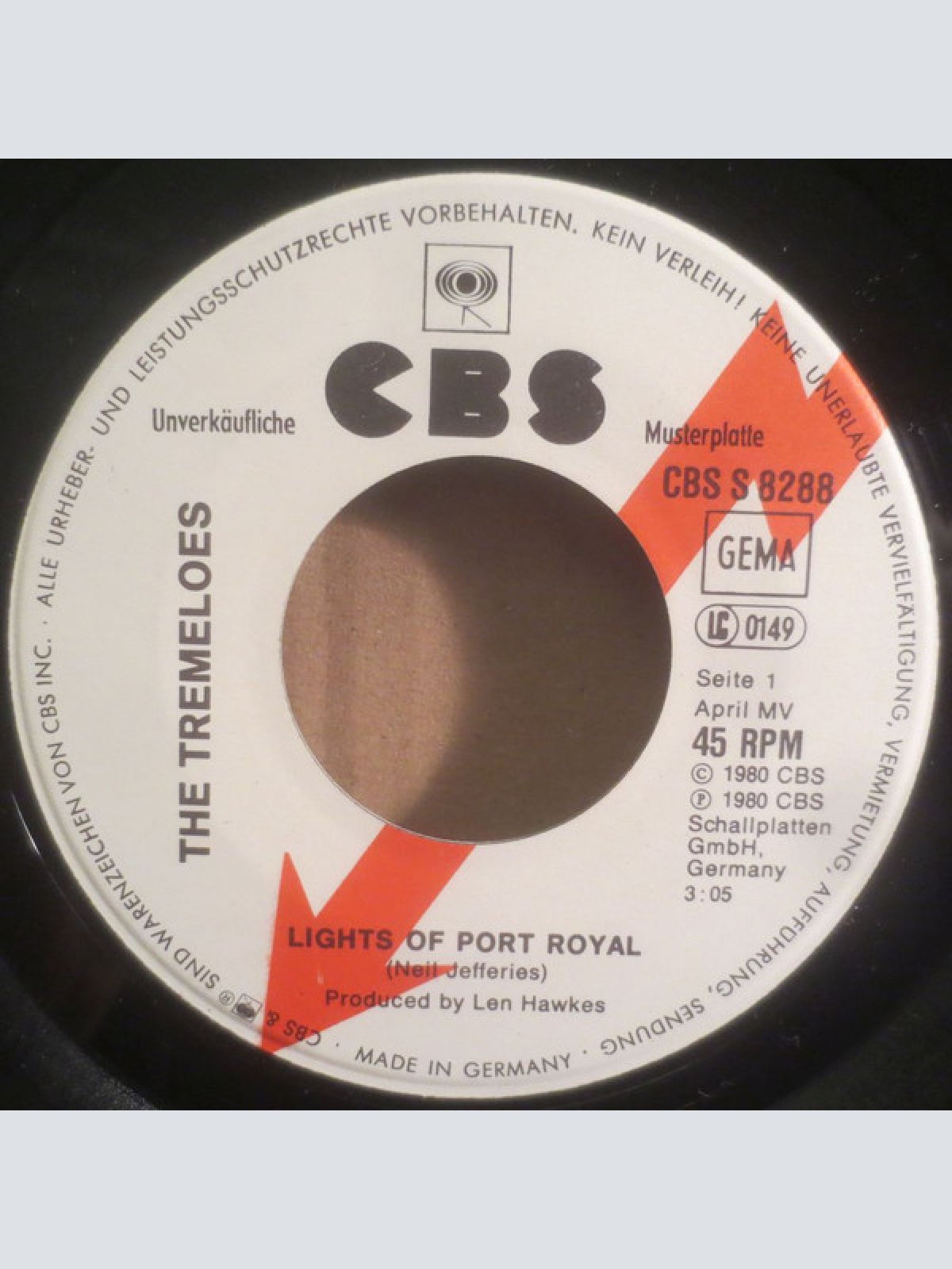 Vinyl / The Tremeloes - Lights Of Port Royal
