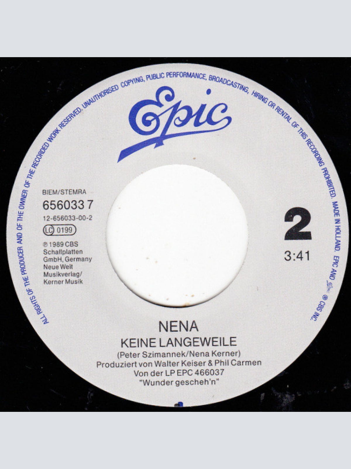 Vinyl / Nena (20) - Im Rausch Der Liebe