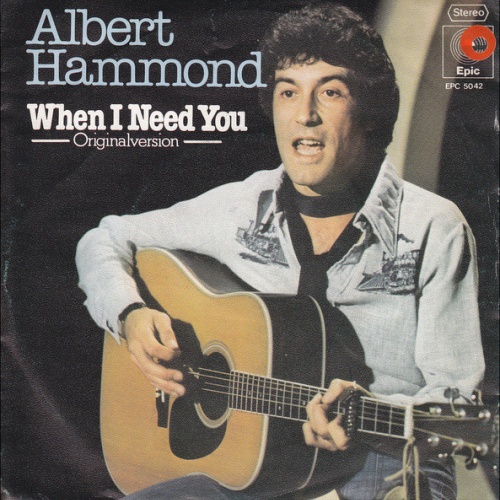Vinyl / Albert Hammond - When I Need You / Cry Baby