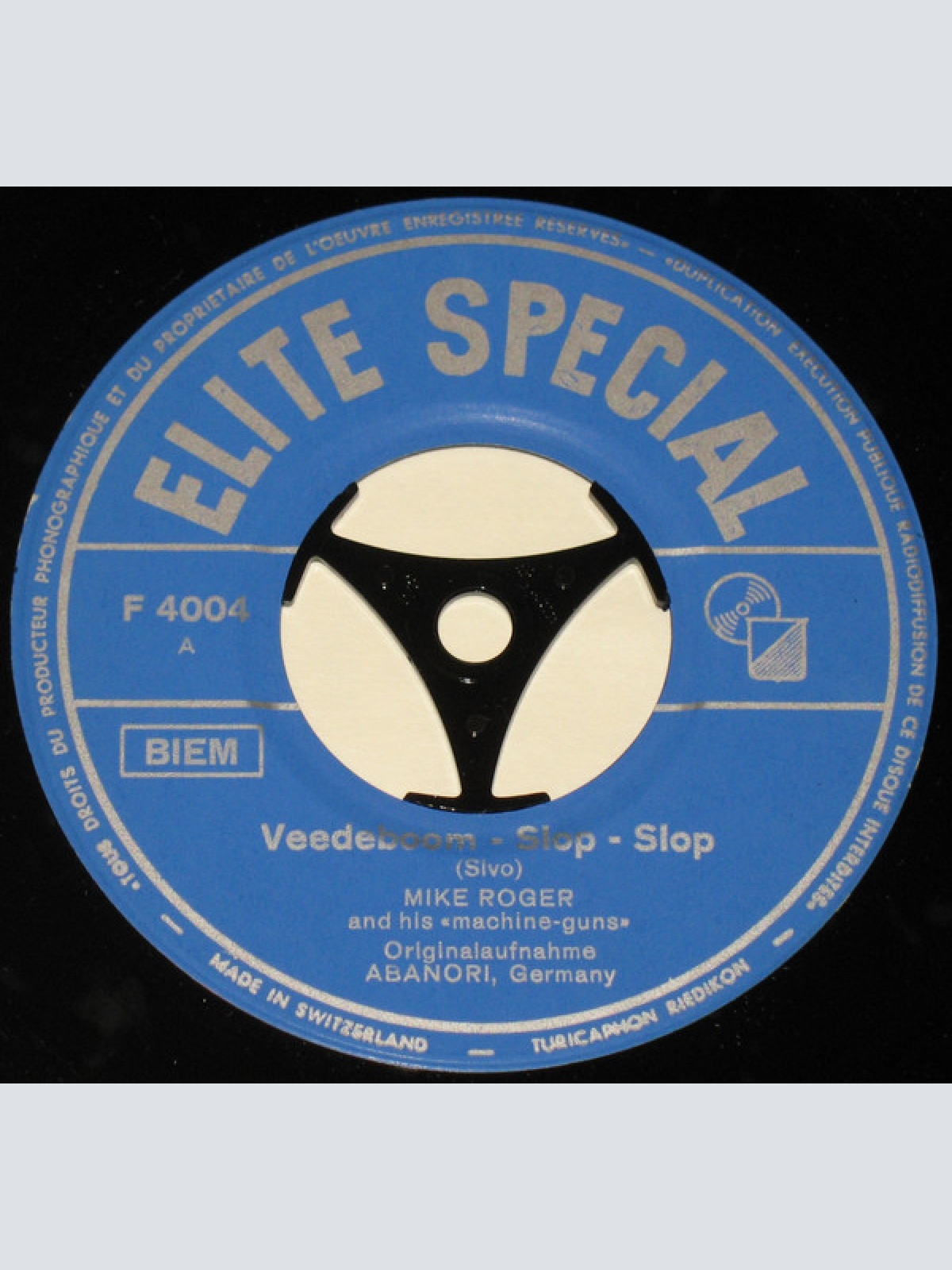 Vinyl / Mike Roger And His "Machine-Guns"* - Veedeboom-Slop-Slop