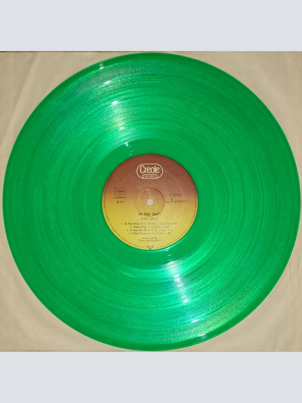 Vinyl / Peter Green (2) - In The Skies