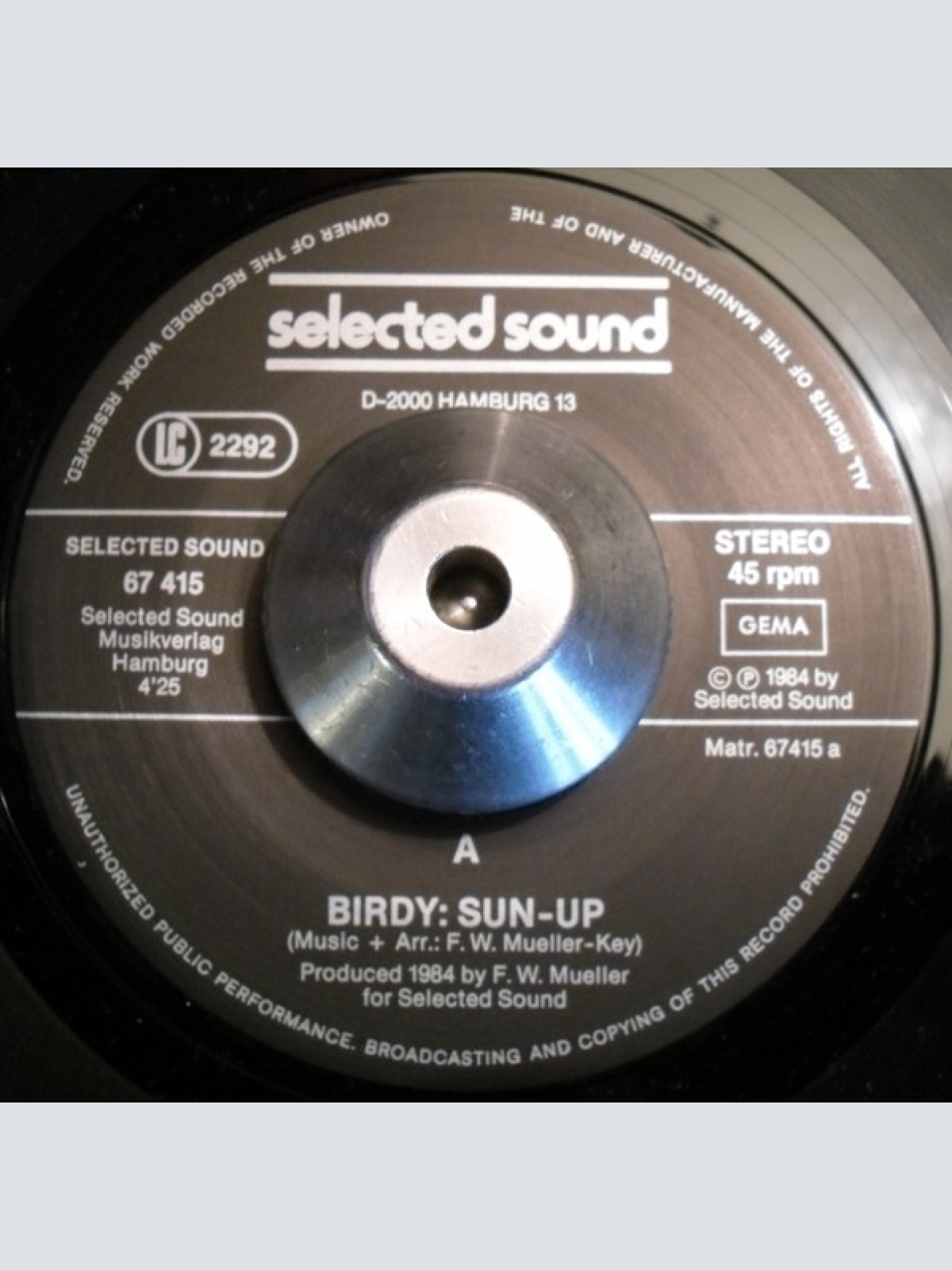 Vinyl / Birdy (3) - Sun-Up / Morning Dew
