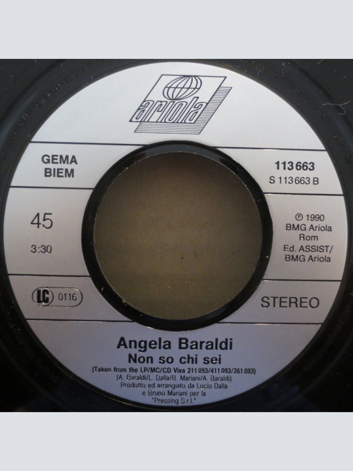 Vinyl / Angela Baraldi - Viva