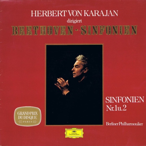 Vinyl / Beethoven*, Berliner Philharmoniker, Herbert von Karajan - Herbert Von Karajan Dirigiert Beethoven-Sinfonien / Sinfonien Nr. 1 U. 2