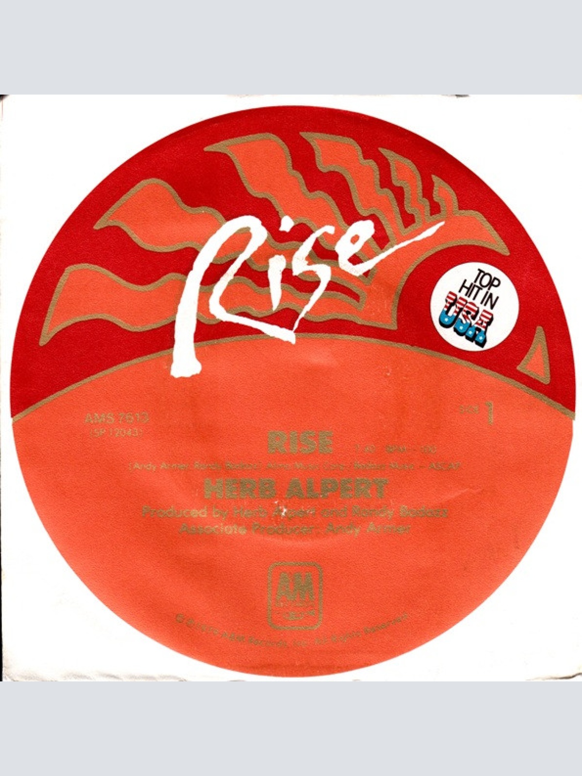 Vinyl / Herb Alpert - Rise