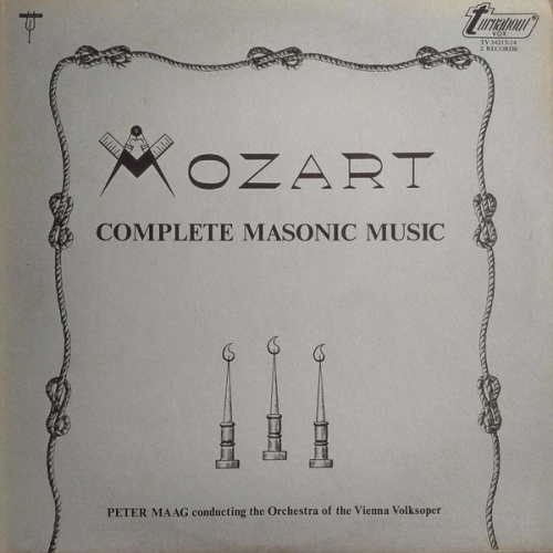 Vinyl / Mozart*, Peter Maag Conducting The Orchestra Of The Vienna Volksoper* - Complete Masonic Music