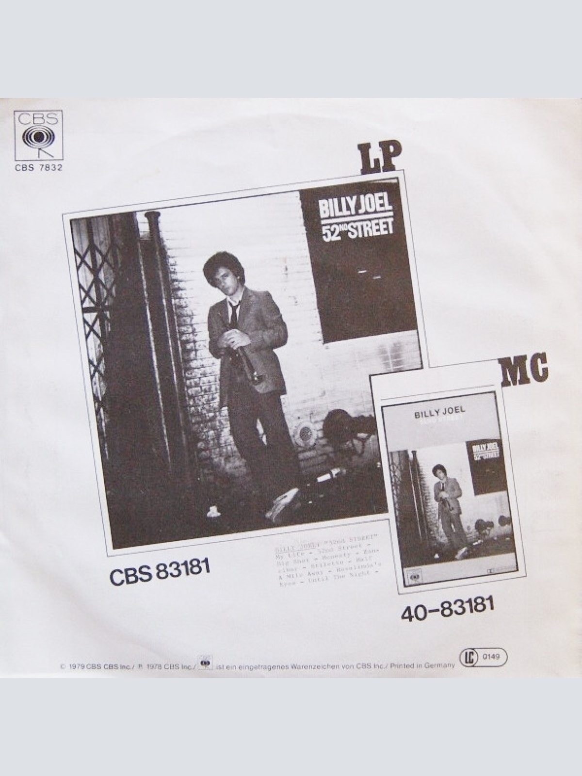 Vinyl / Billy Joel - Until The Night