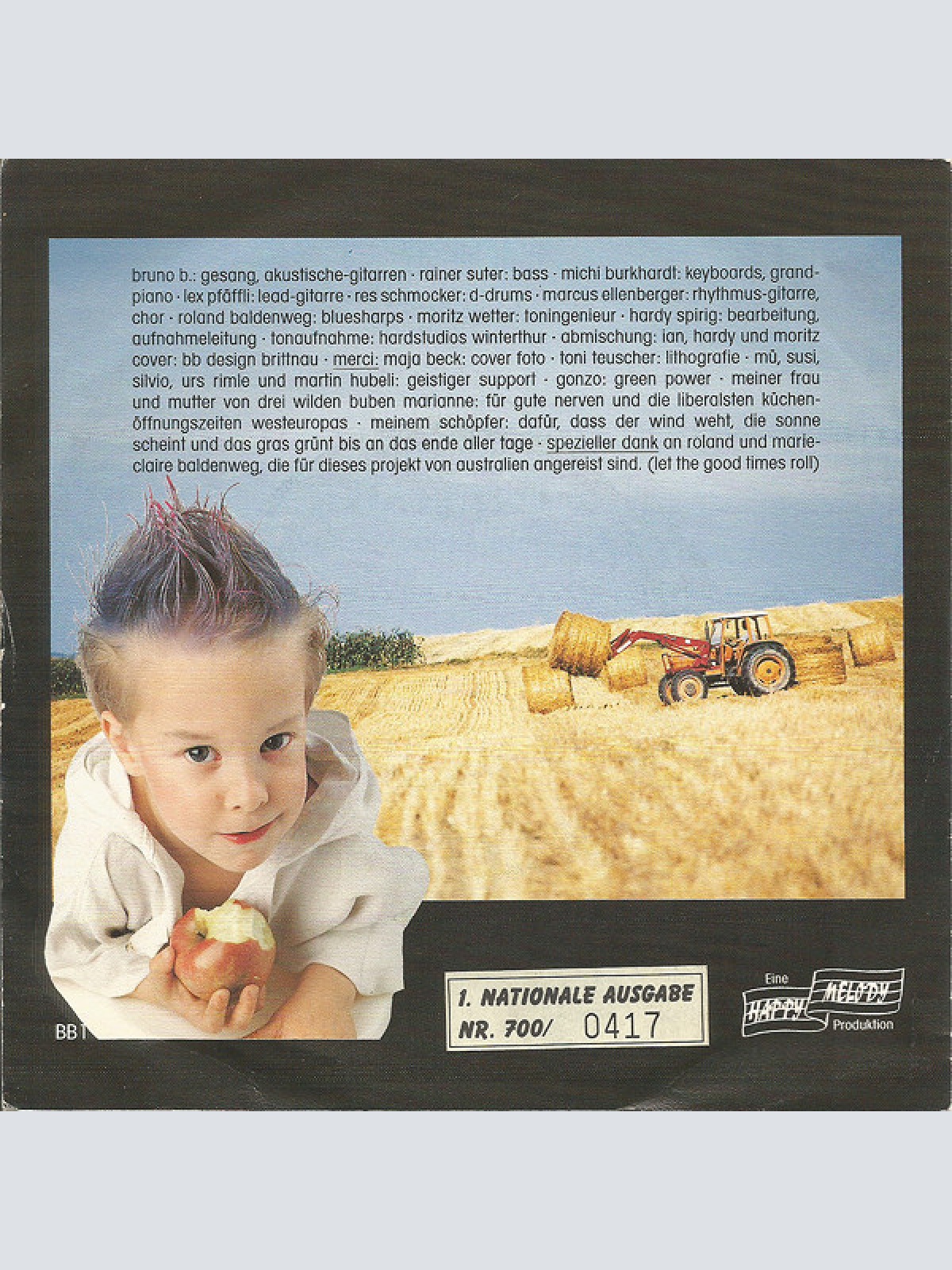 Vinyl / Bruno B.* Und Das Multi Media Ensemble - 700 Langi Johr / De Zweiti Pfil