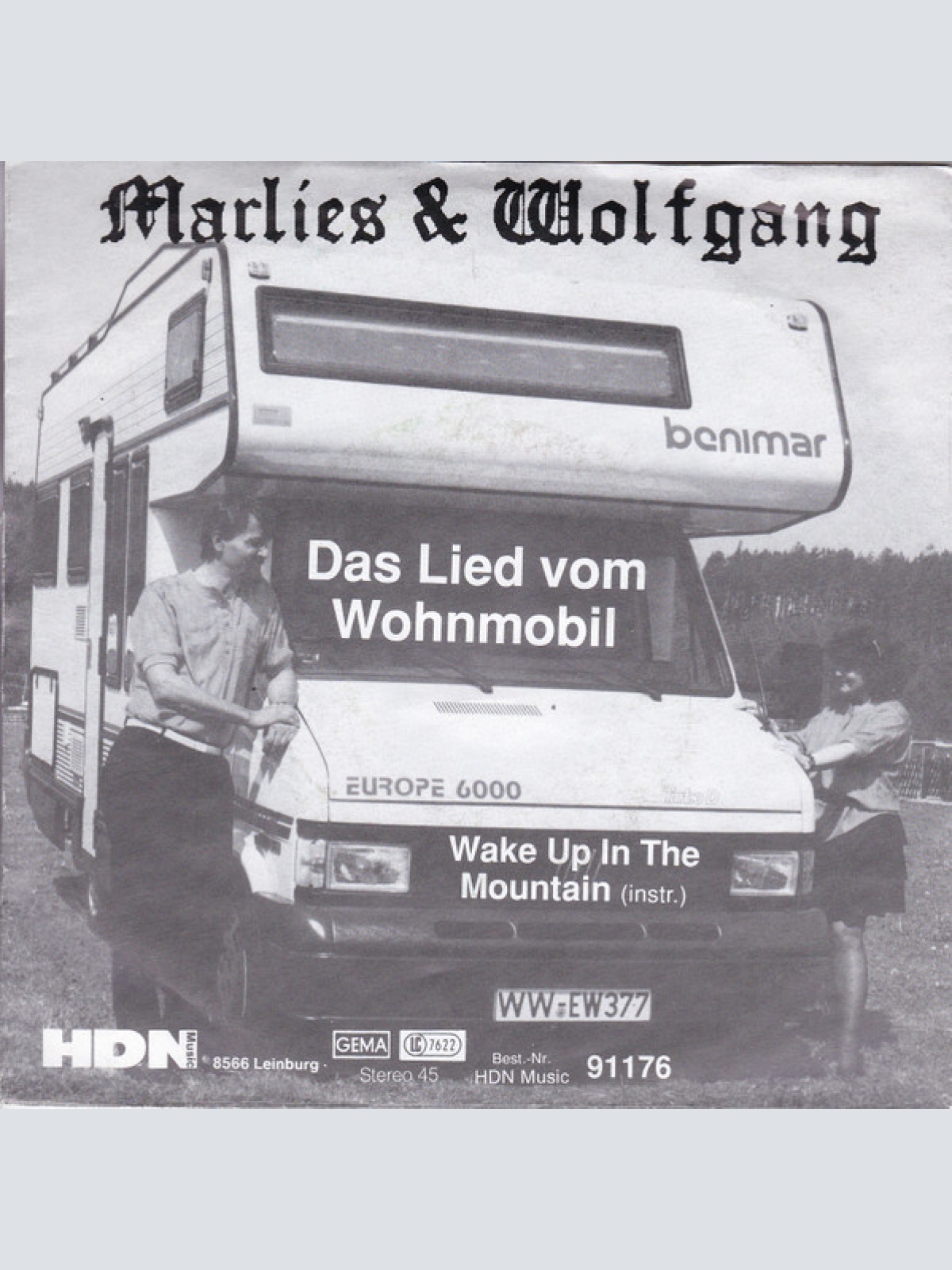 Vinyl / Marlies & Wolfgang / Hdn - Project - Das Lied Vom Wohnmobil / Wake Up In The Mountain