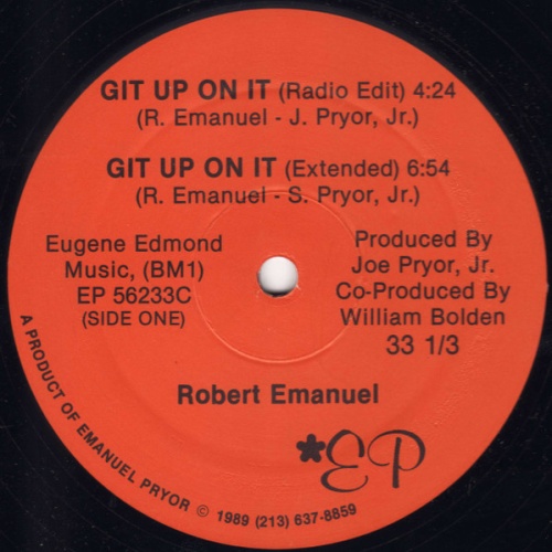 Vinyl / Robert Emanuel (2) - Git Up On It