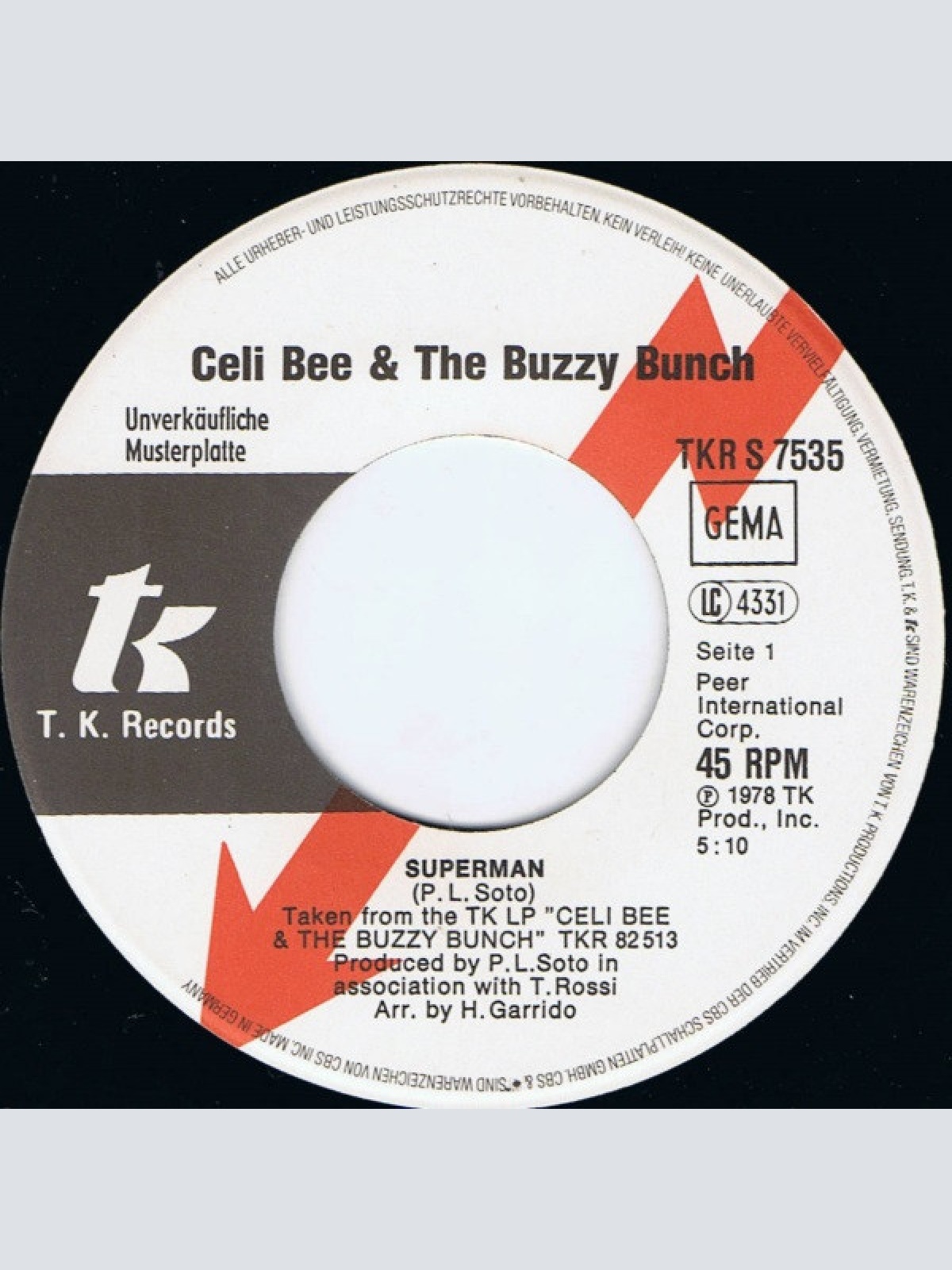 Vinyl / Celi Bee - Superman