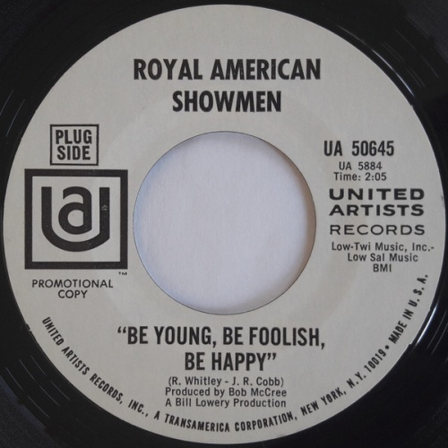 Vinyl / Royal American Showmen* - Be  Young, Be Foolish, Be Happy