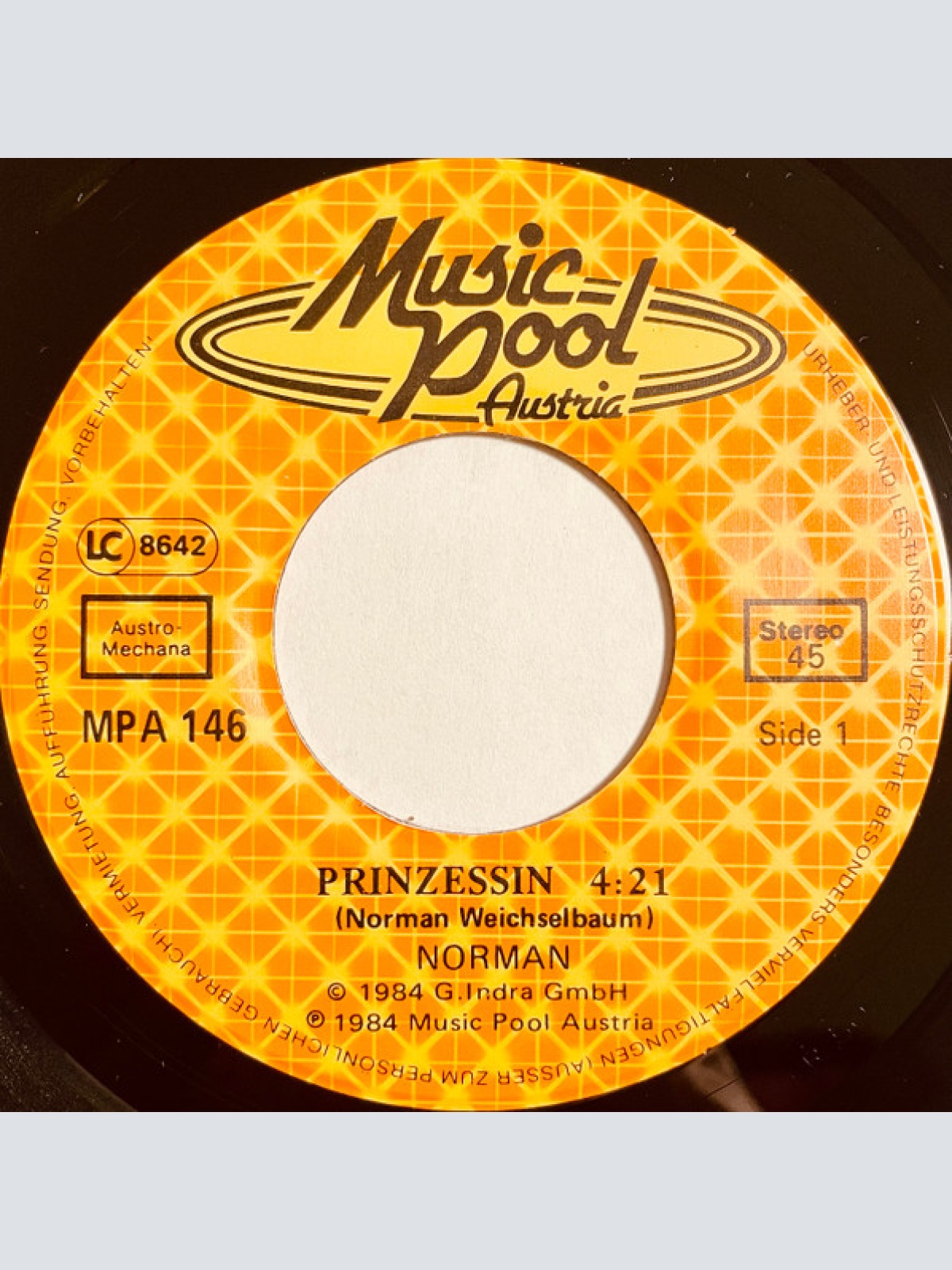 Vinyl / Norman* - Prinzessin / So Wia Du