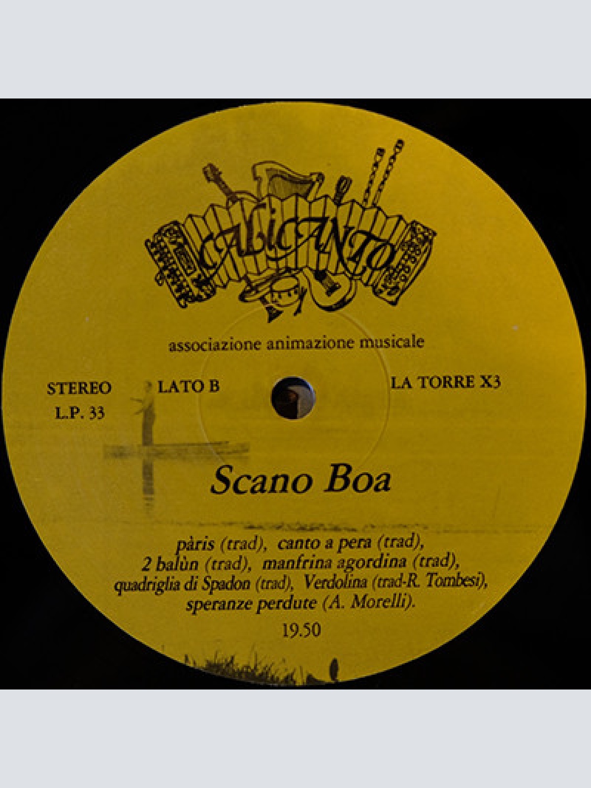 Vinyl / Calicanto - Scano Boa