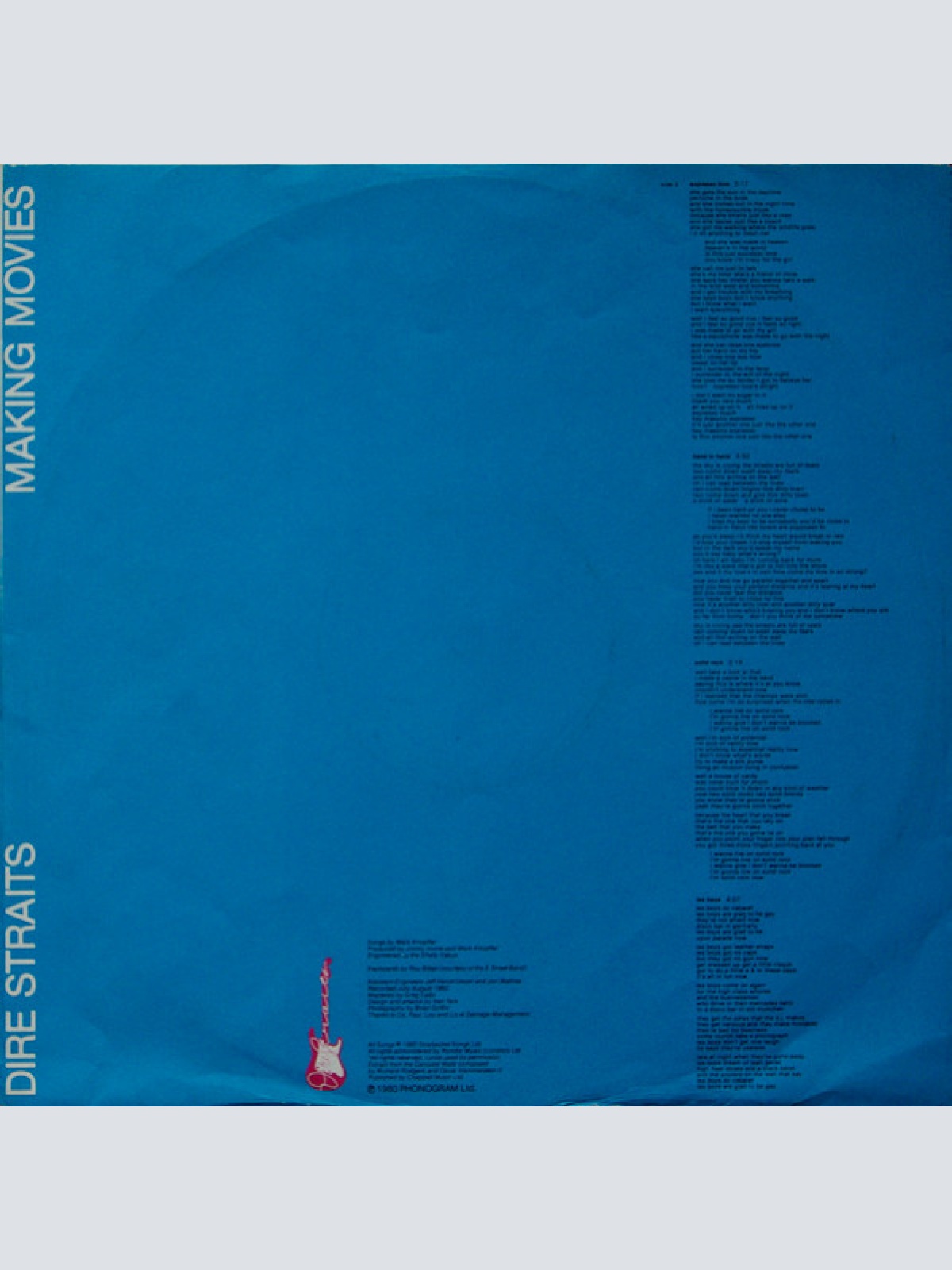 Vinyl / Dire Straits - Making Movies