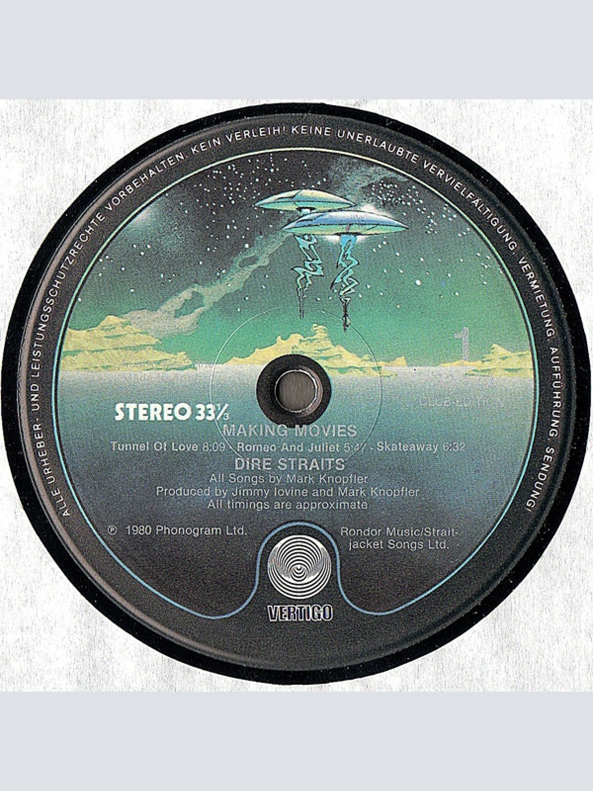 Vinyl / Dire Straits - Making Movies