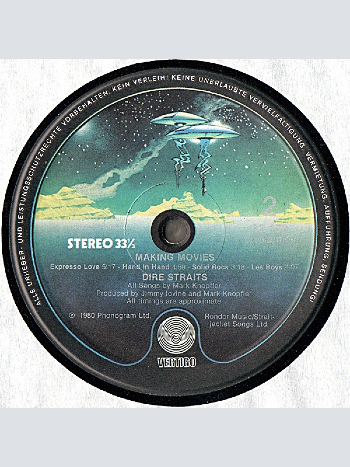 Vinyl / Dire Straits - Making Movies