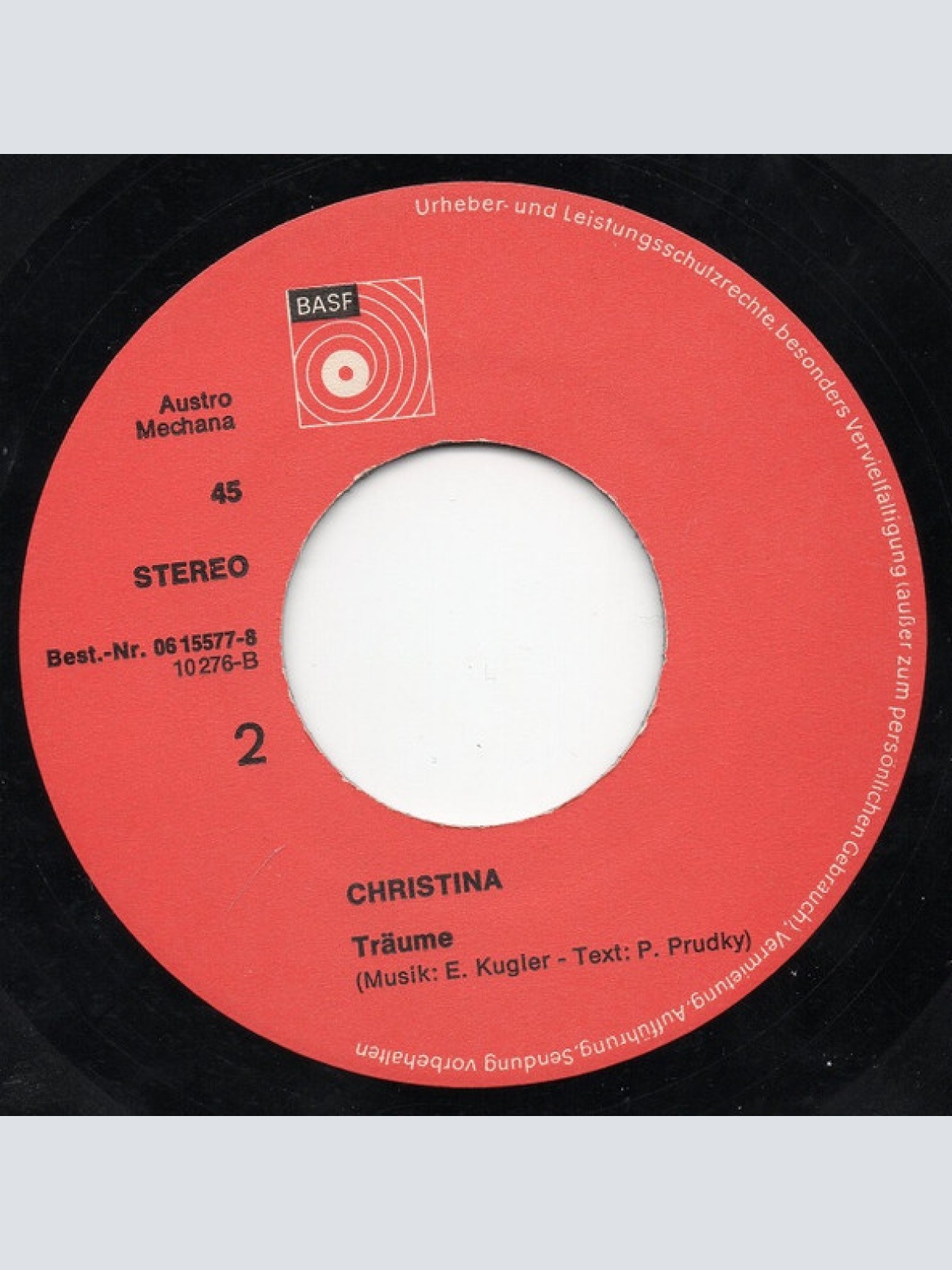 Vinyl / Christina* - Die Welt Ist Wundervoll