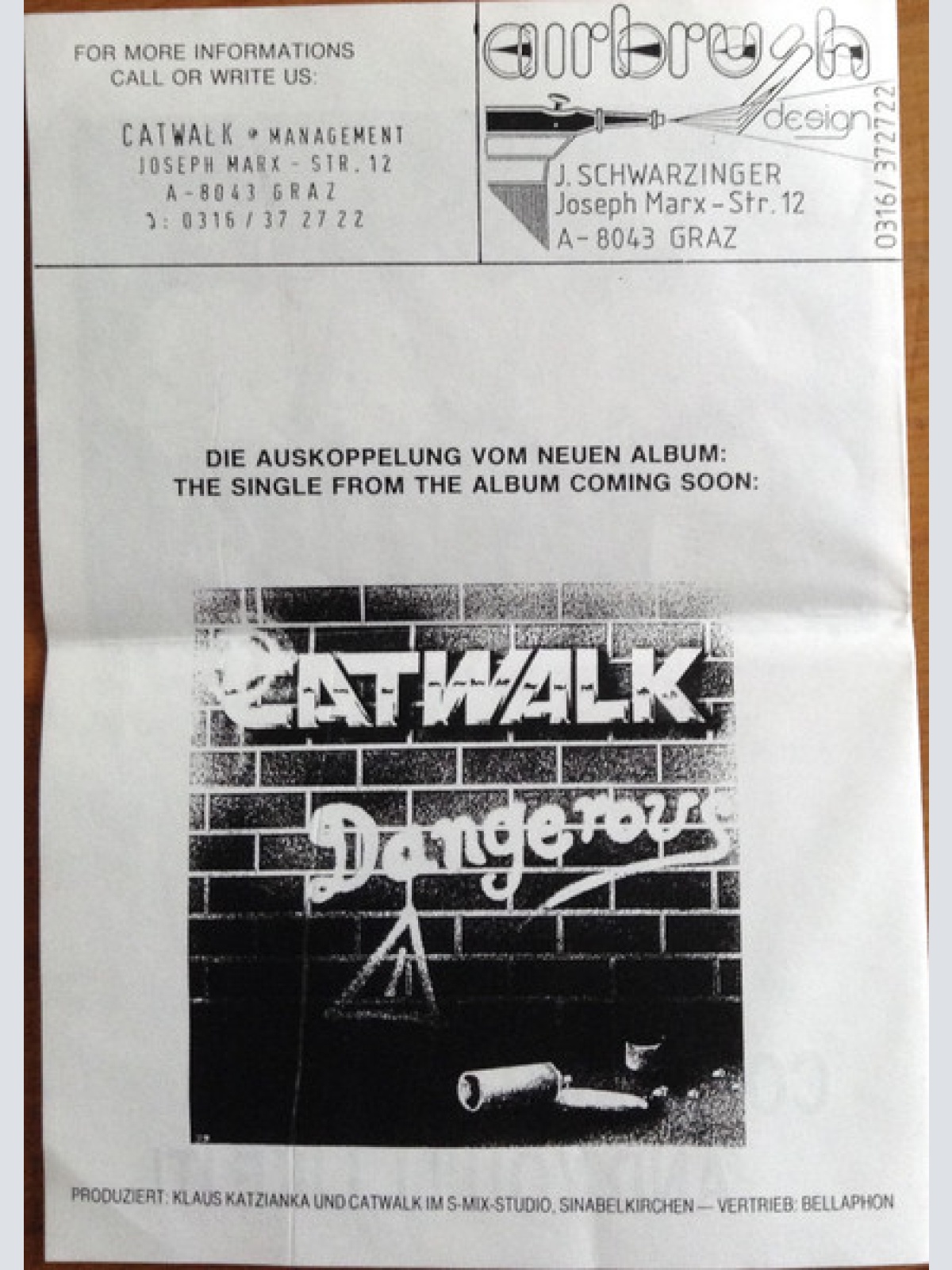 Vinyl / Catwalk (7) - Dangerous