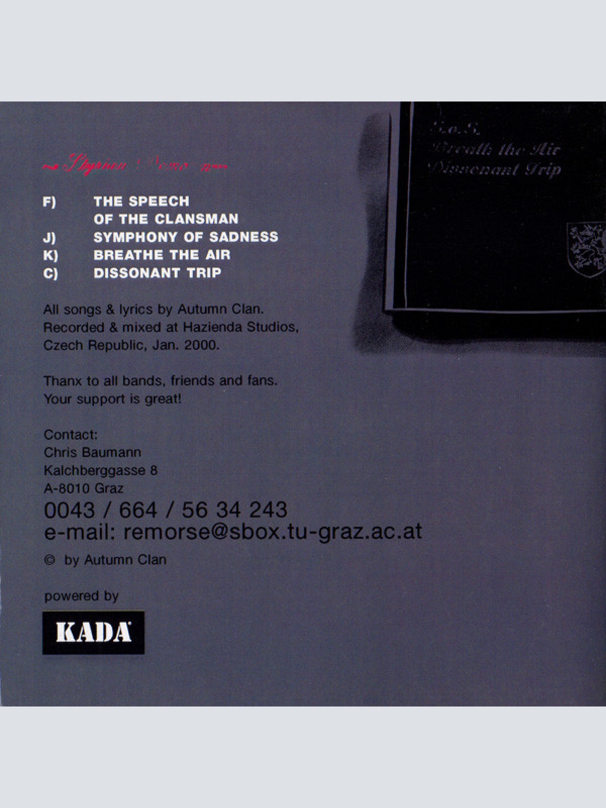 CD / Autumn Clan - Styrian Demo~n