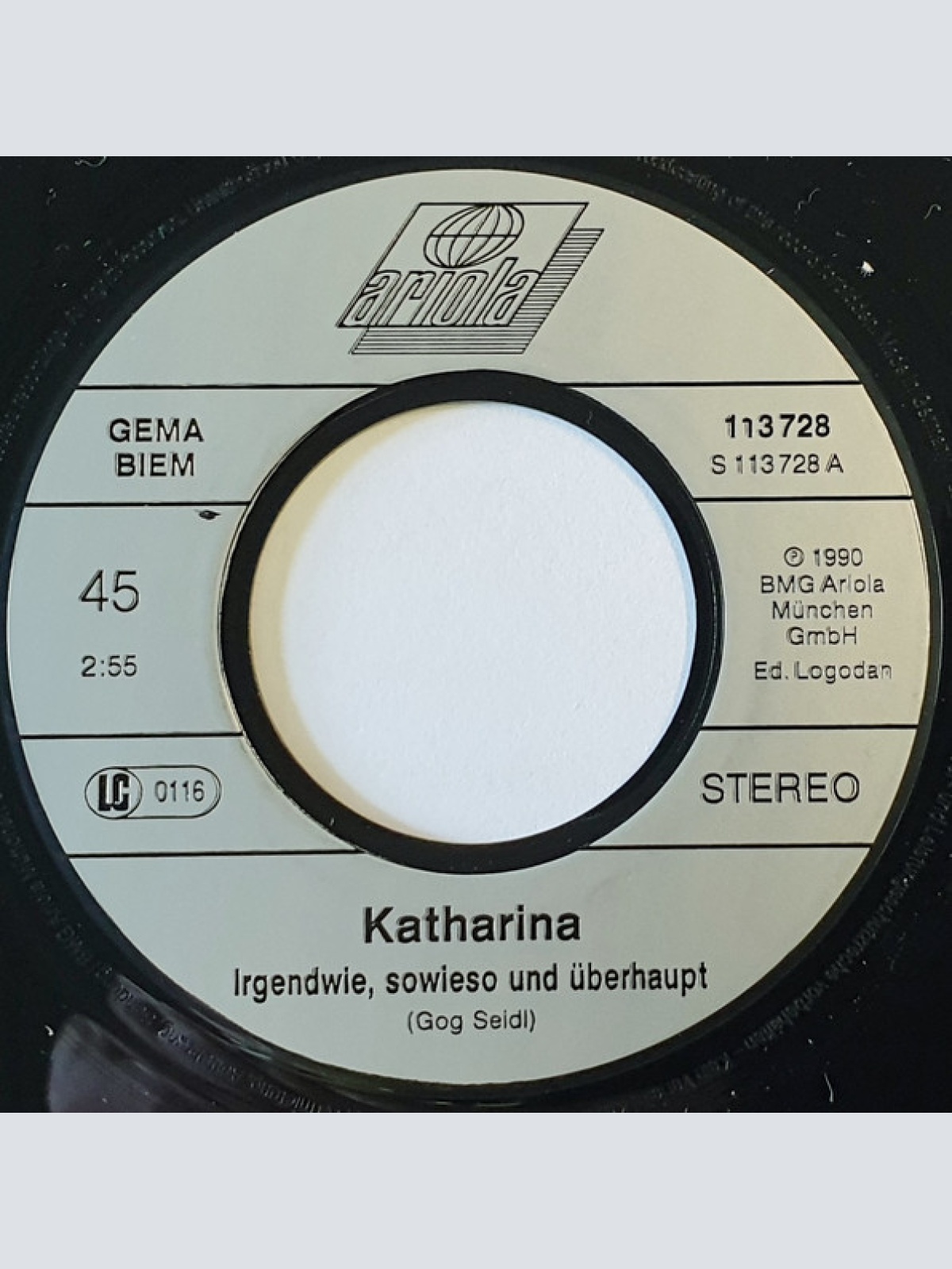 Vinyl / Katharina (5) - Irgendwie, Sowieso Und Überhaupt