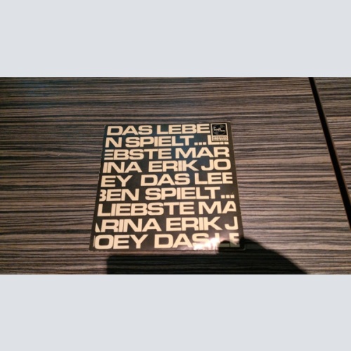 Vinyl / Erik Joey - Das Leben Spielt.../Liebste Marina