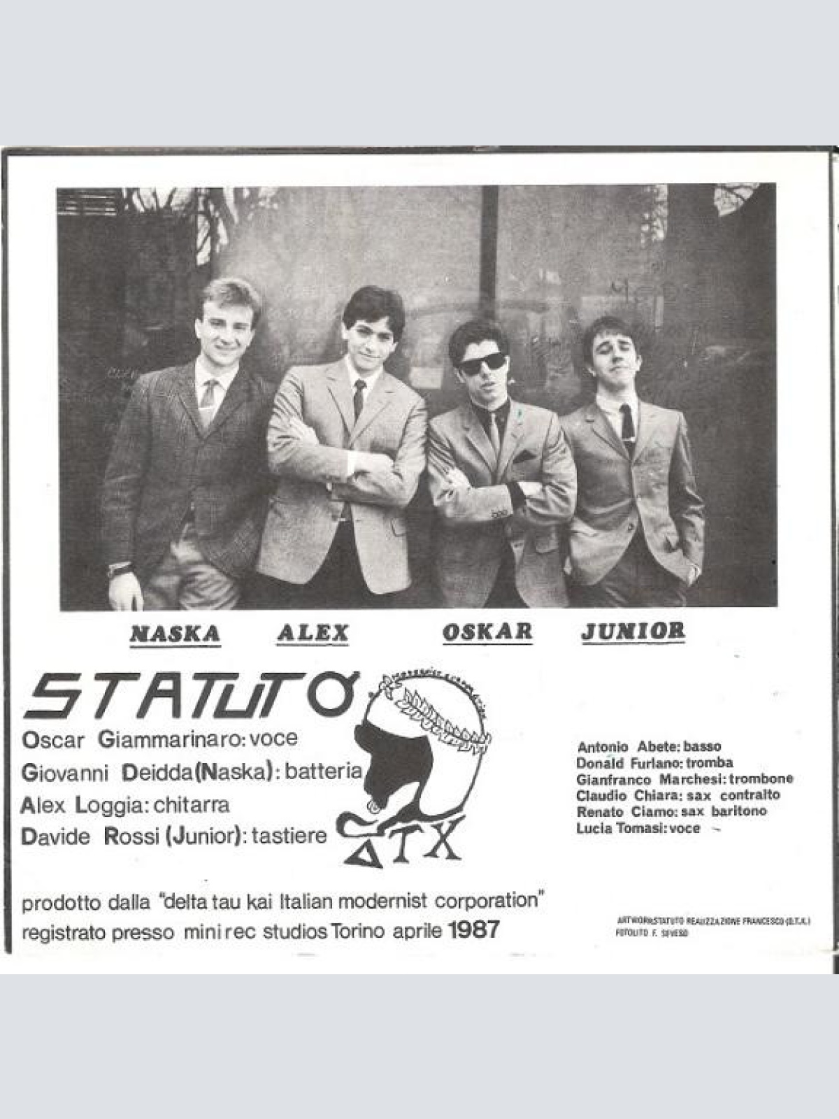 Vinyl / Statuto - Ghetto / Non Sperarci