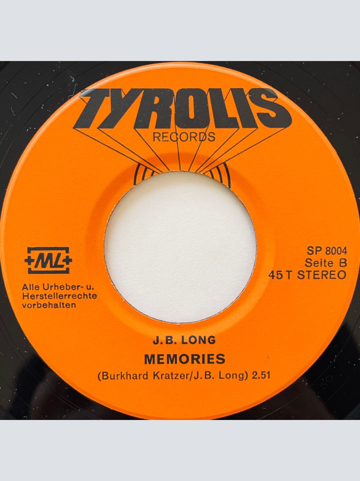 Vinyl / J.B. Long (2) - Helicopter Man