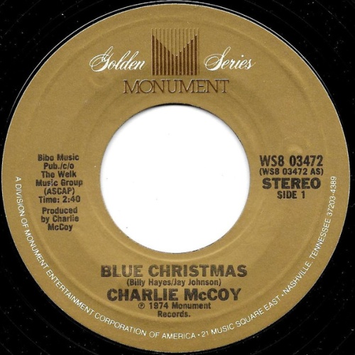 Vinyl / Charlie Mc Coy* - Blue Christmas / Christmas Cheer