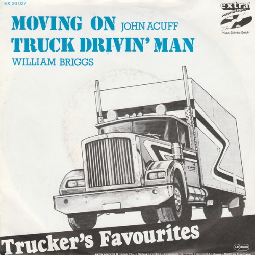 Vinyl / John Acuff / William Briggs - Moving On / Truck Drivin' Man