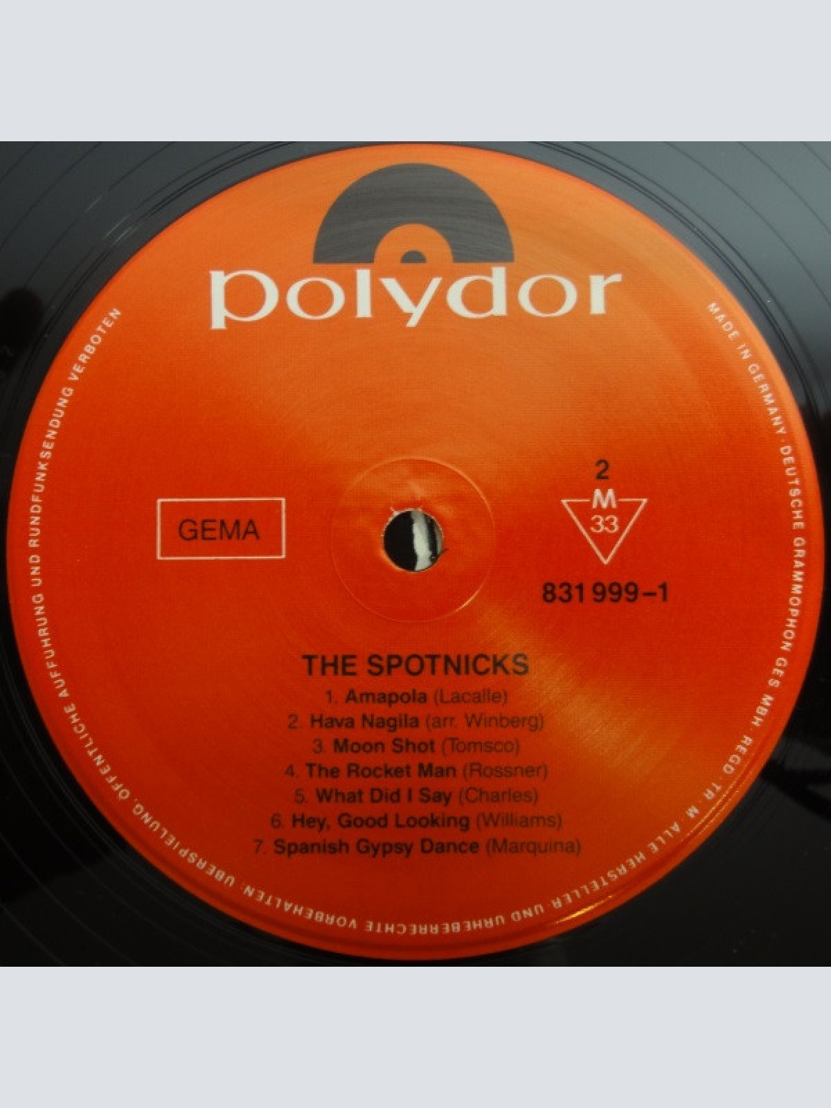 Vinyl / The Spotnicks - The Spotnicks