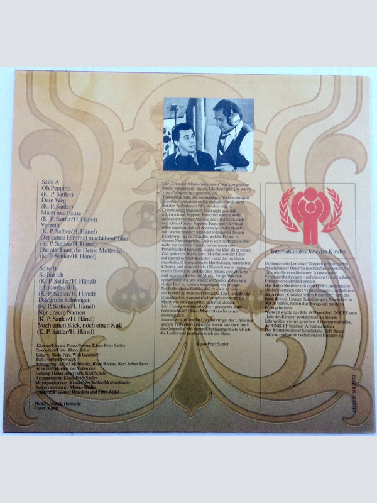 Vinyl / Peppino* - So Bin Ich