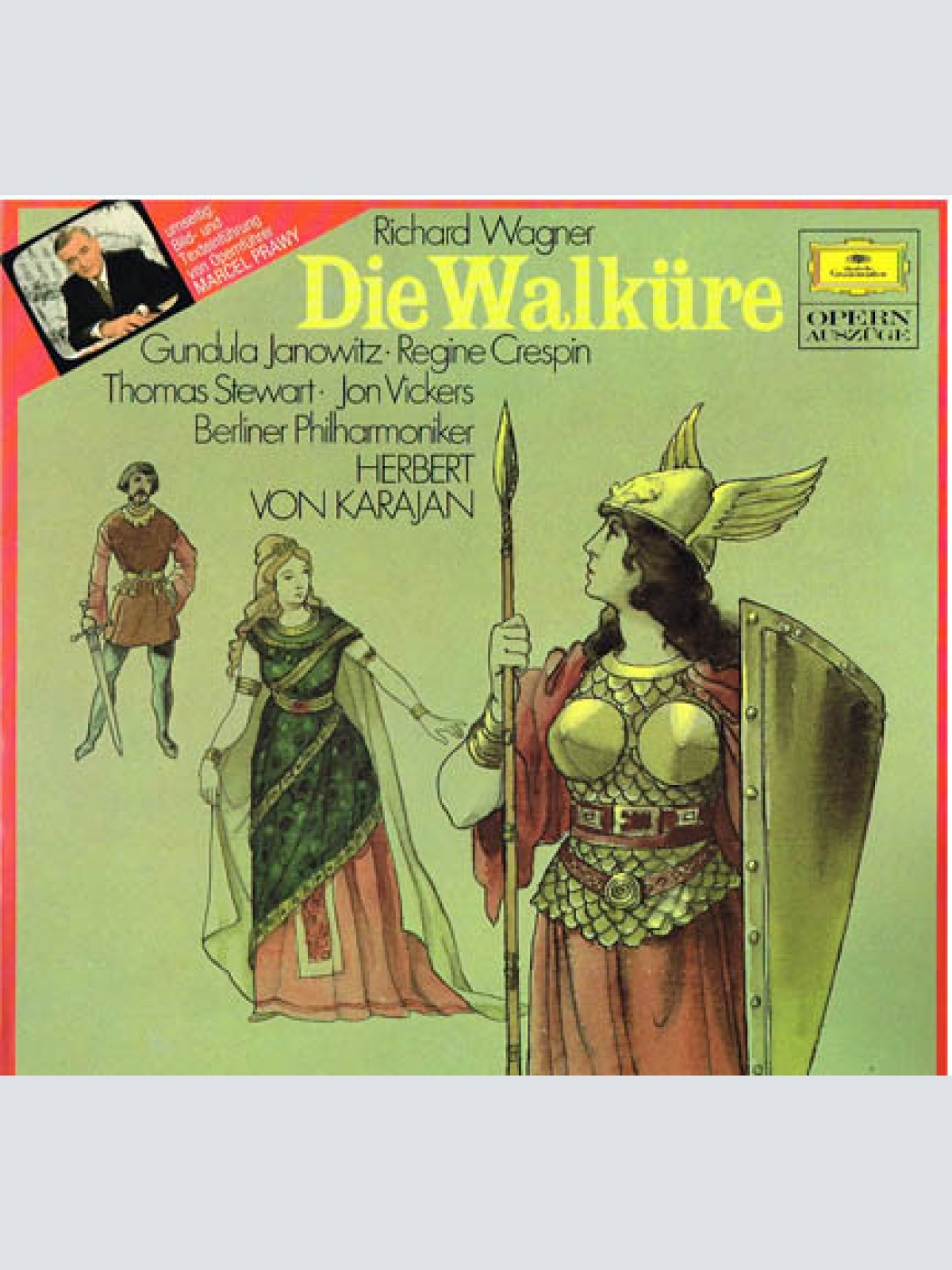 Vinyl / Richard Wagner - Gundula Janowitz, Régine Crespin, Thomas Stewart (2), Jon Vickers, Berliner Philharmoniker, Herbert von Karajan - Die Walküre
