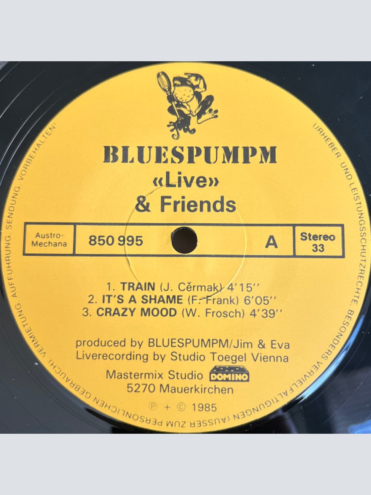Vinyl / Bluespumpm - Live With Friends