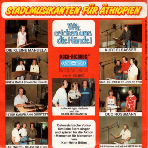 Vinyl / Stadlmusikanten Für Äthiopien - Wir Reichen Uns Die Hände