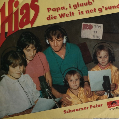 Vinyl / Hias - Papa I Glaub' Die Welt Is Net G'sund / Schwarzer Peter
