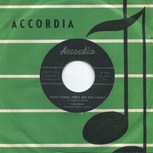 Vinyl / Fred Perry (2) - Noch Einmal Spielt Mir Den Tango / Von Tag Zu Tag