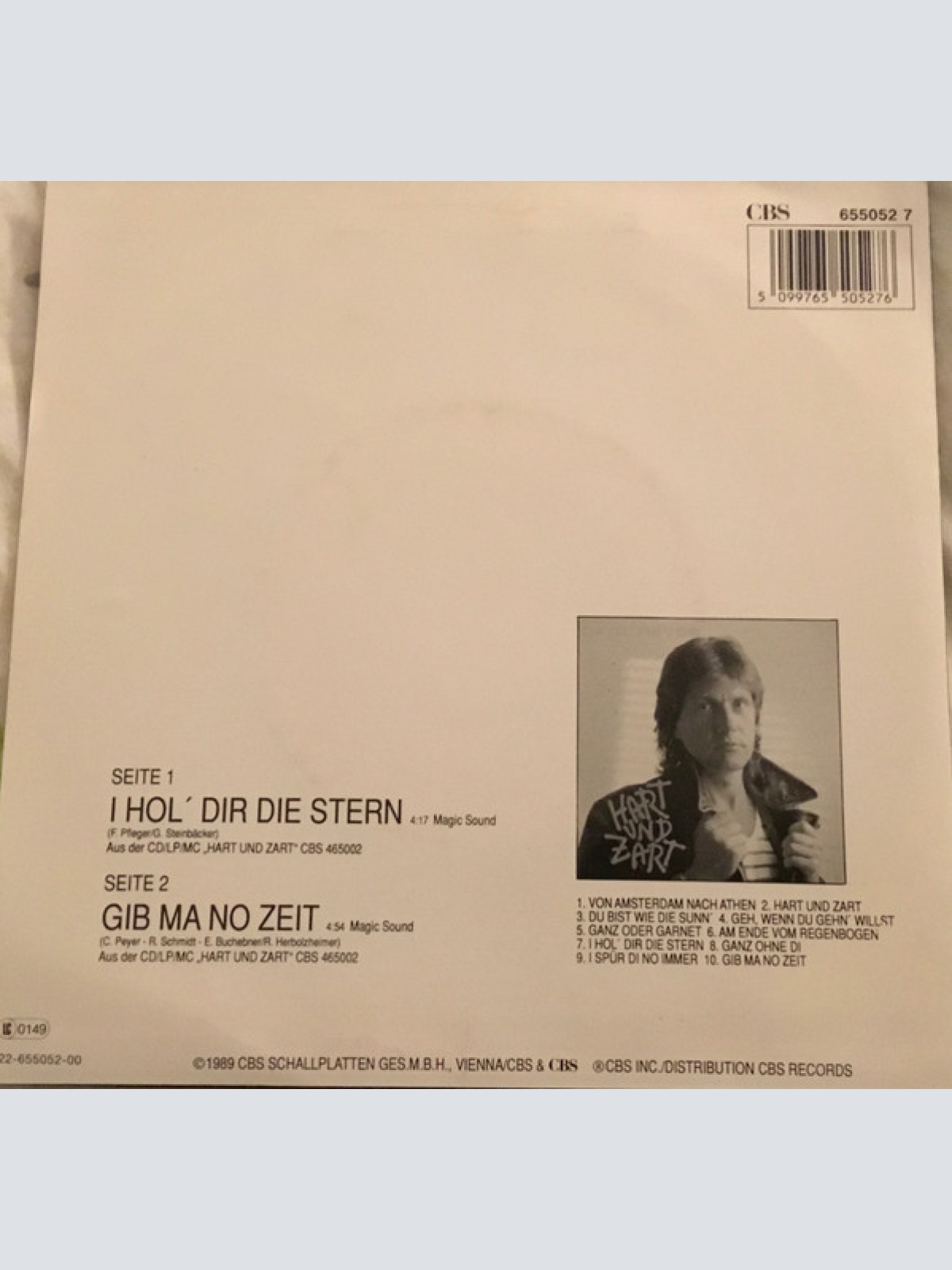 Vinyl / Carl Peyer - I Hol Dir Die Stern