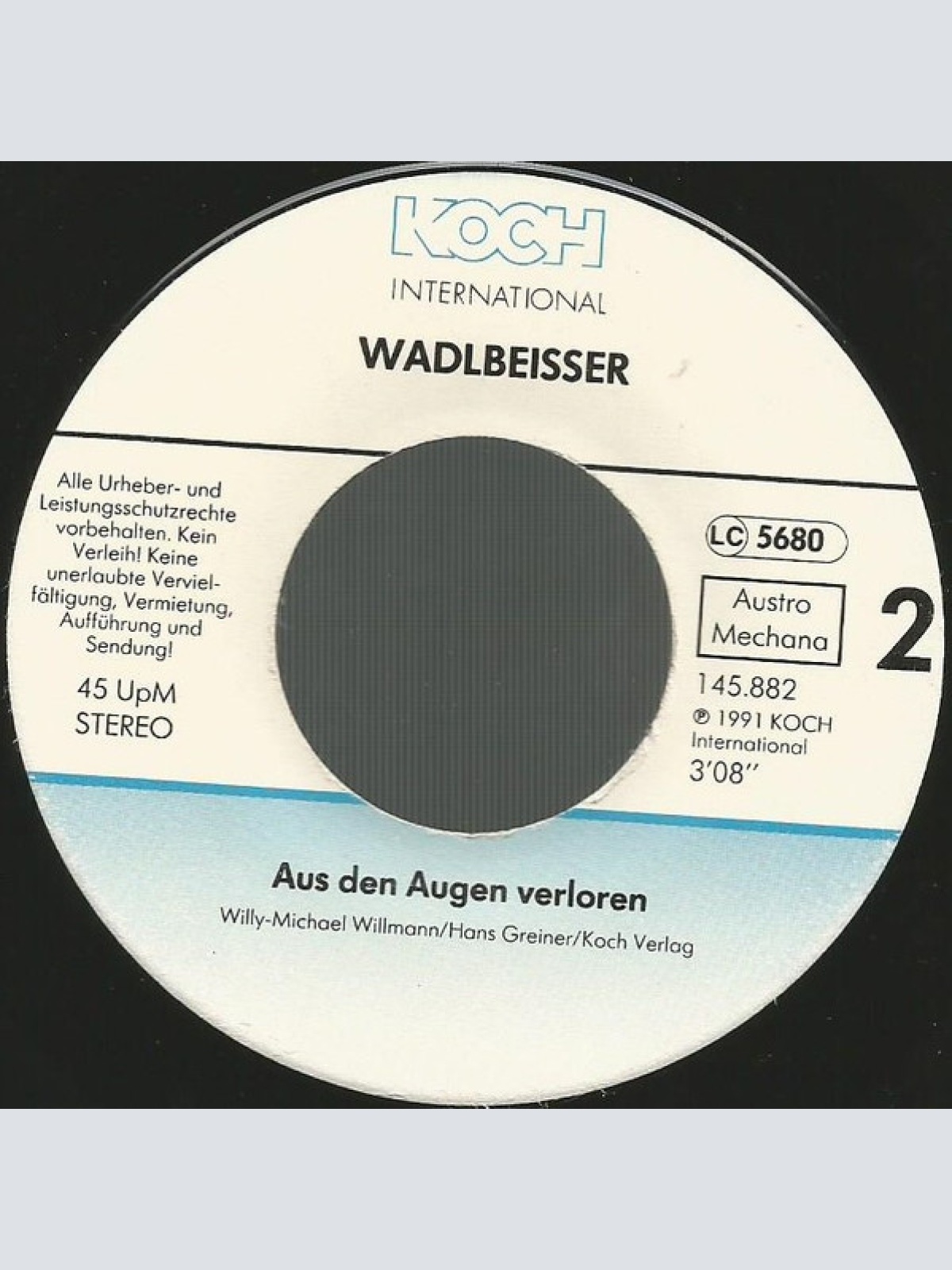 Vinyl / Wadlbeisser - War Das Alles