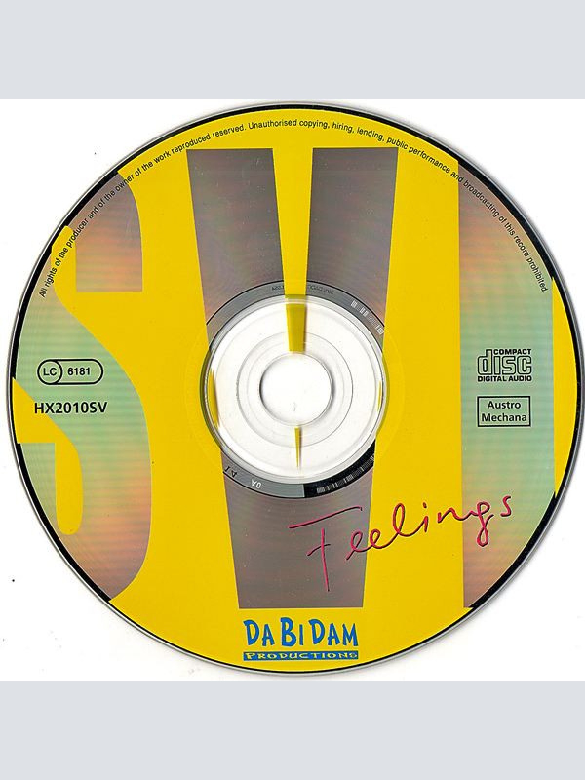 CD / Fritz Svihalek - Feelings