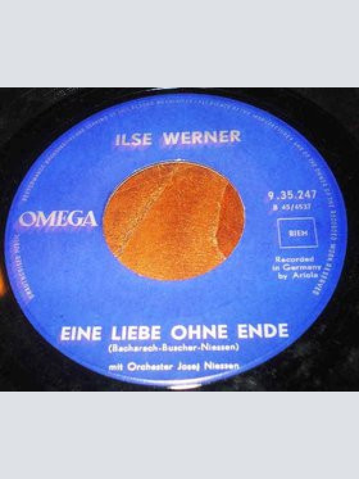 Vinyl / Ilse Werner - Eine Liebe Ohne Ende / Baciare